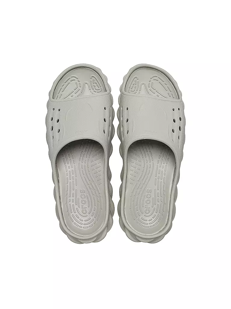 CROCS | Pantoletten  ECHO SLIDE | grau