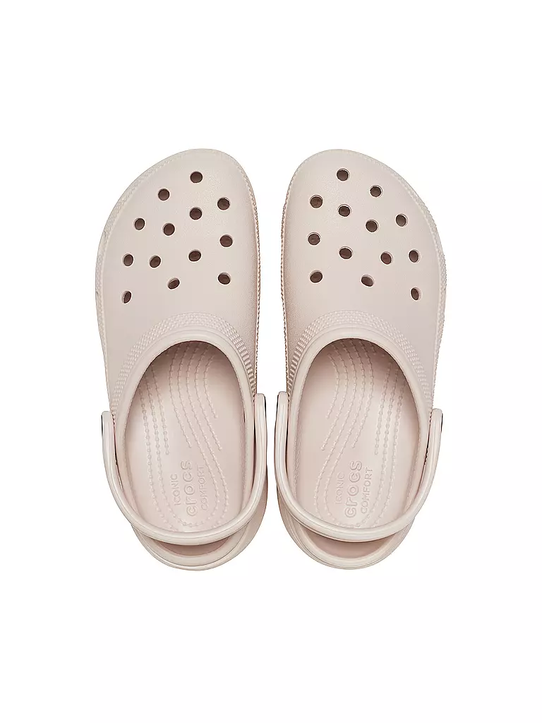 CROCS | Pantoletten CLASSIC PLATFORM CLOG | hellgrün