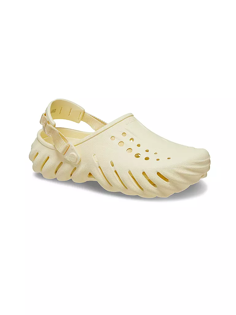 CROCS | Pantoletten ECHO CLOG | creme