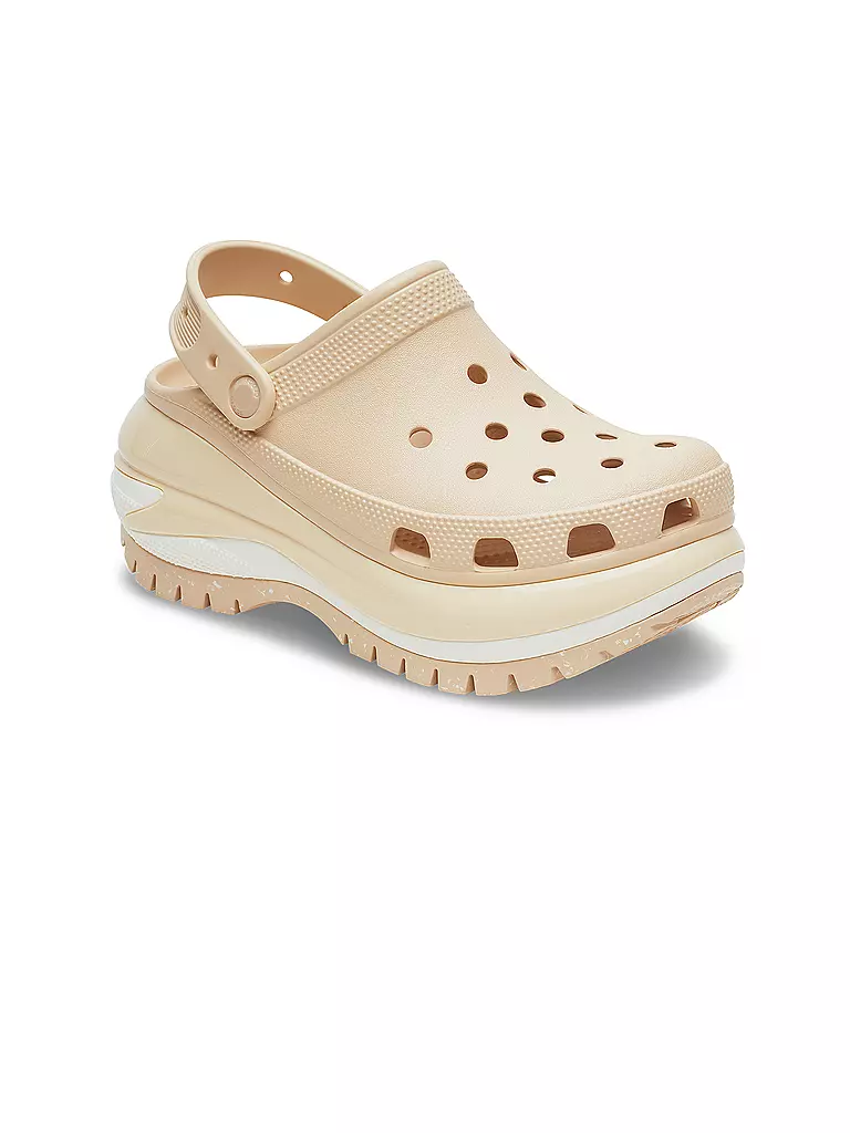 CROCS | Pantoletten MEGA CRUSH CLOG | beige