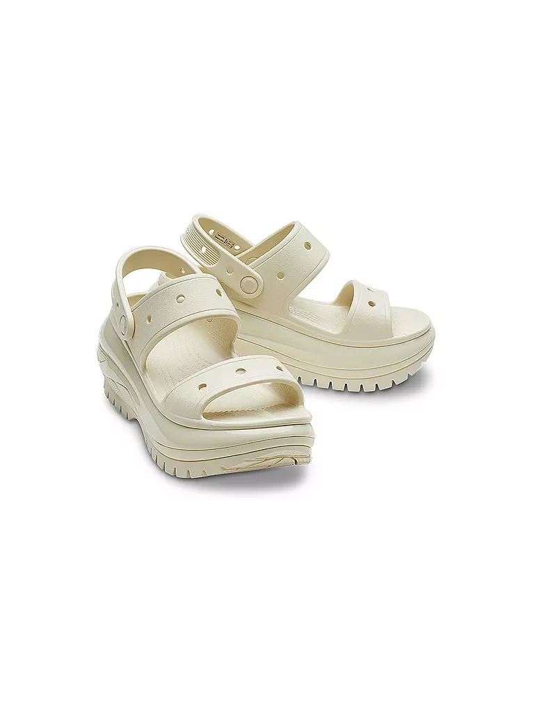 CROCS | Pantoletten MEGA CRUSH SANDAL | creme