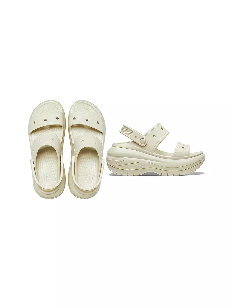 CROCS | Pantoletten MEGA CRUSH SANDAL | creme