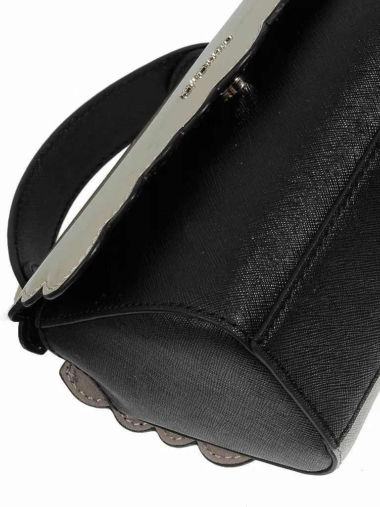 CROMIA | Ledertasche "Flappy S" | schwarz