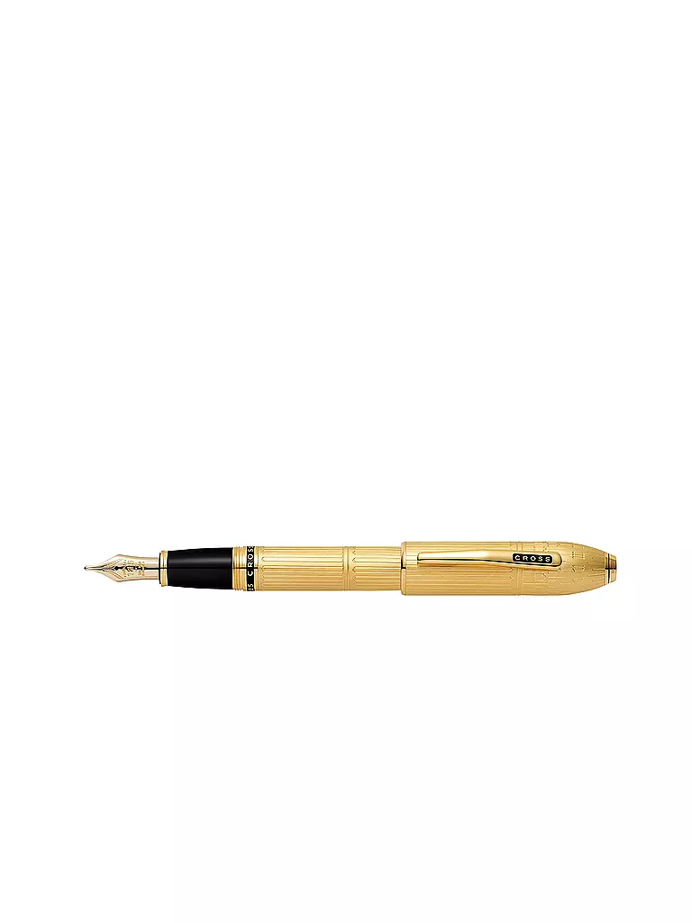 CROSS | Füllhalter "Peerless Citizen - London" 23KT gold plattiert | 