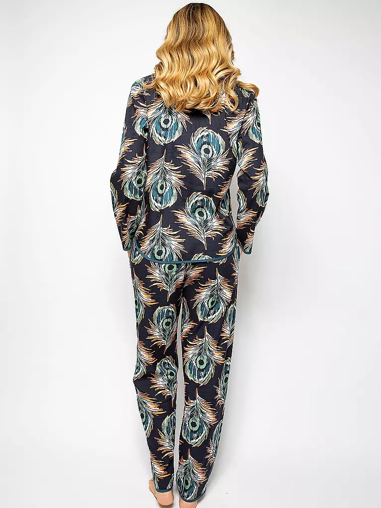 CYBERJAMMIES | Loungewear Shirt - Pyjamashirt  Elena Feather | petrol