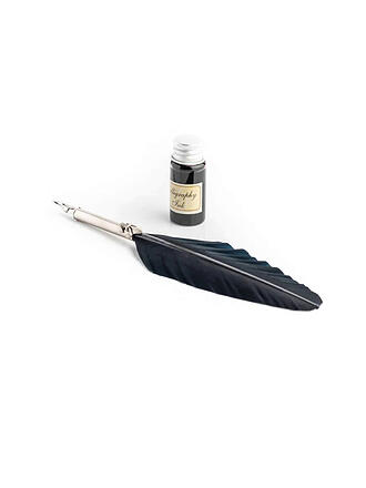 DALLAITI | Schreibset mit großem Federstift Bleu