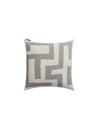 DAVID FUSSENEGGER | Kissenhülle SILVRETTA 50x50cm Labyrinth Grau