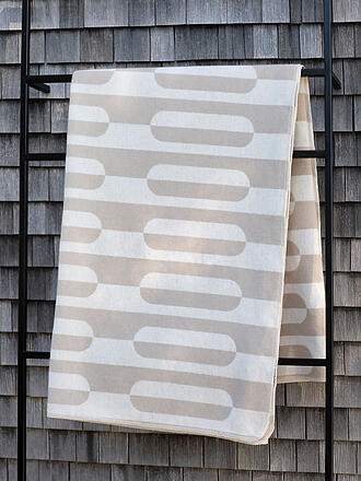 DAVID FUSSENEGGER | Wohndecke - Plaid 140x200cm SILVRETTA Natur