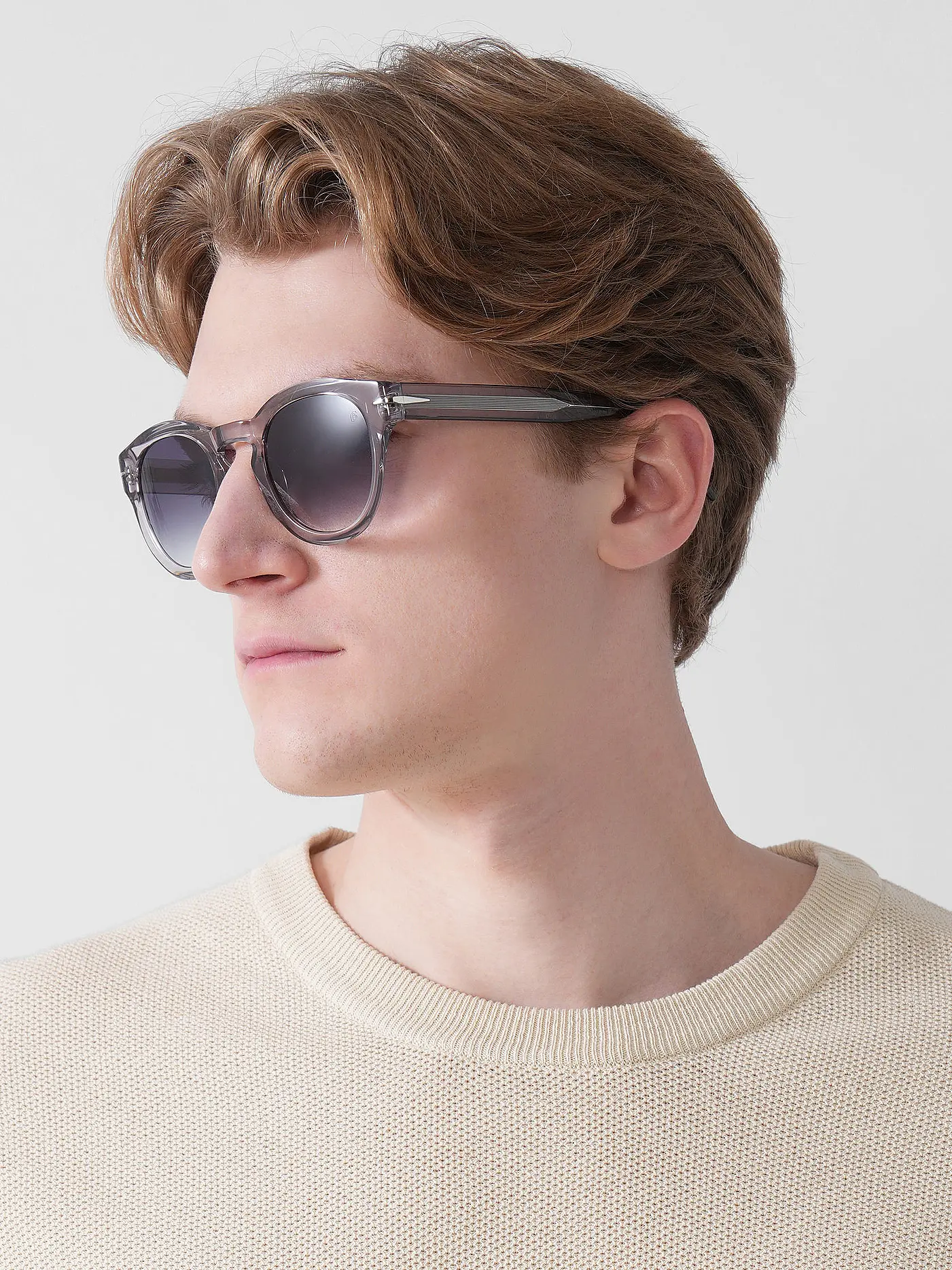 DAVID BECKHAM | Sonnenbrille DB7041/S FLAT | hellgrau