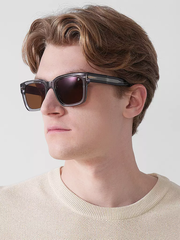 DAVID BECKHAM | Sonnenbrille DB7100/S/52 | hellgrau