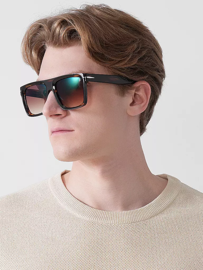DAVID BECKHAM | Sonnenbrille DB7134/S/56 | braun