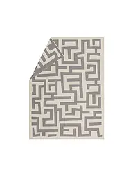 DAVID FUSSENEGGER | Wohndecke - Plaid LUCA 140x200cm Labyrinth Dunkelgrau | grau