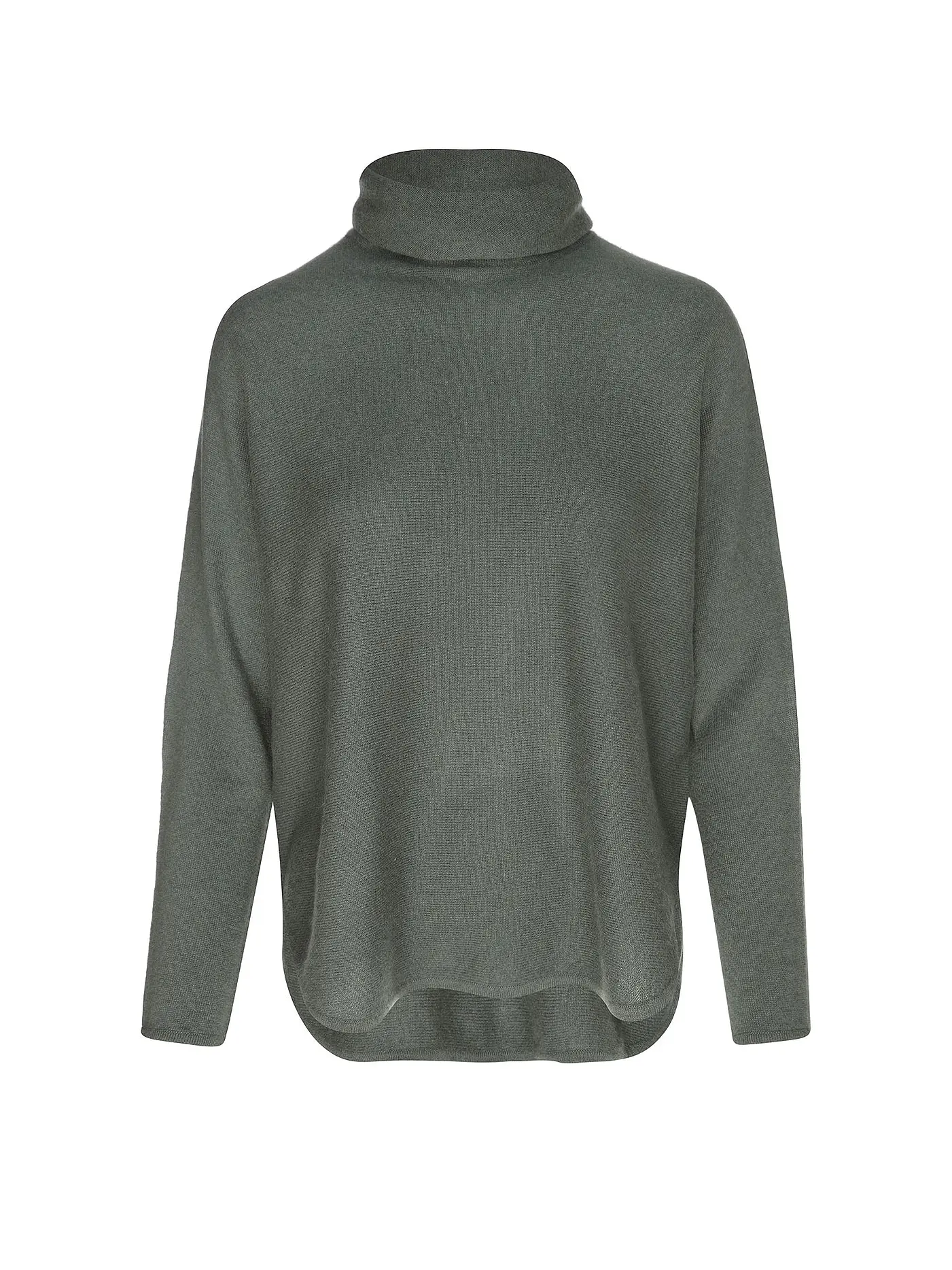 DAVIDA | Kaschmirpullover  | dunkelgrün