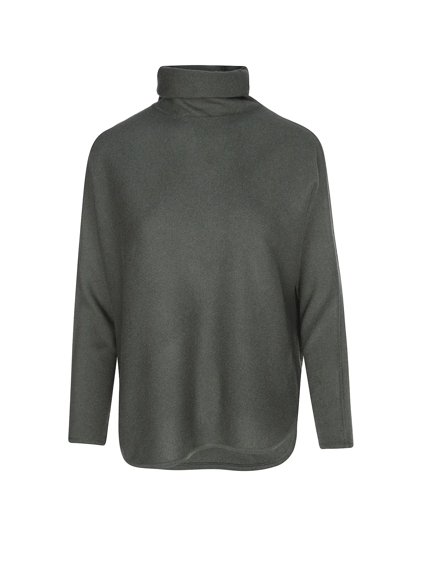 DAVIDA | Kaschmirpullover  | dunkelgrün