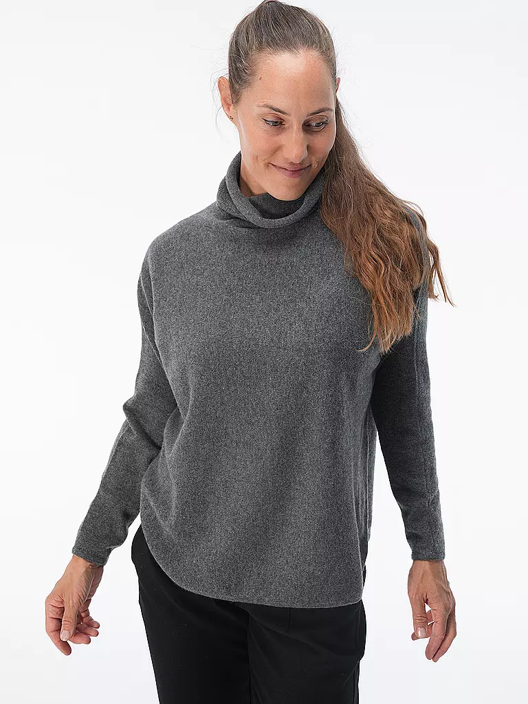 DAVIDA | Kaschmirpullover  | grau