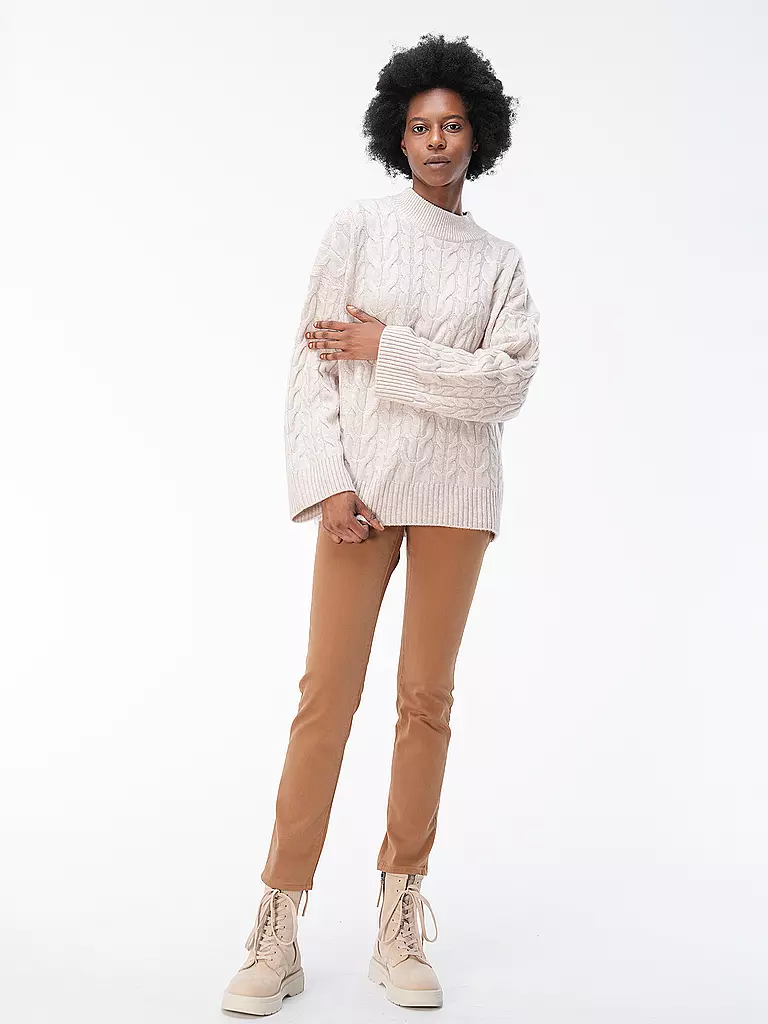 DAVIDA | Kaschmirpullover  | beige