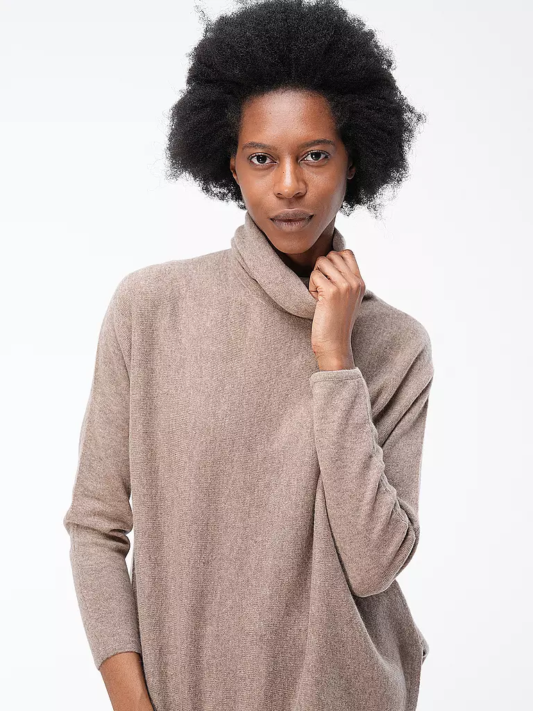 DAVIDA | Kaschmirpullover  | camel