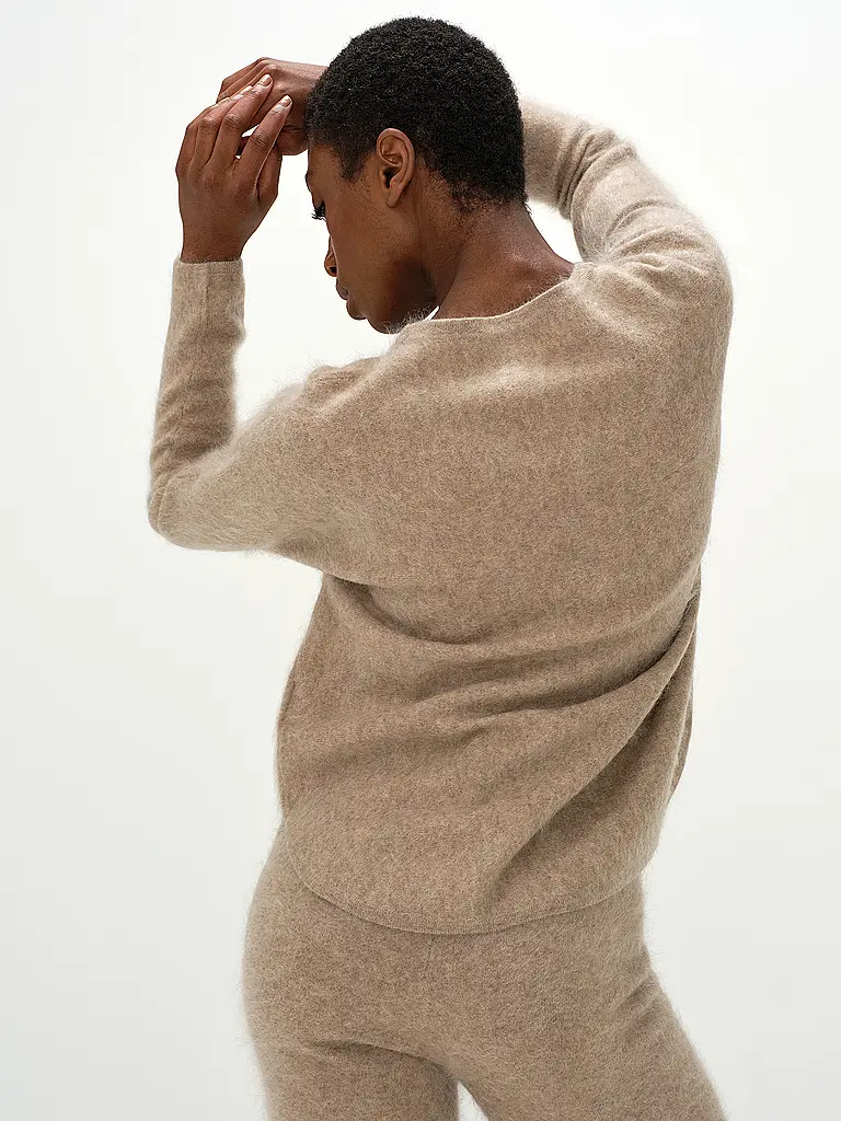 DAVIDA | Kaschmirpullover | Beige