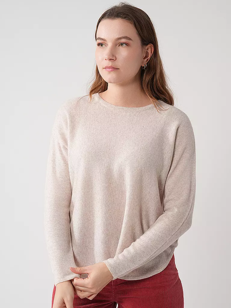 DAVIDA | Kaschmirpullover | beige