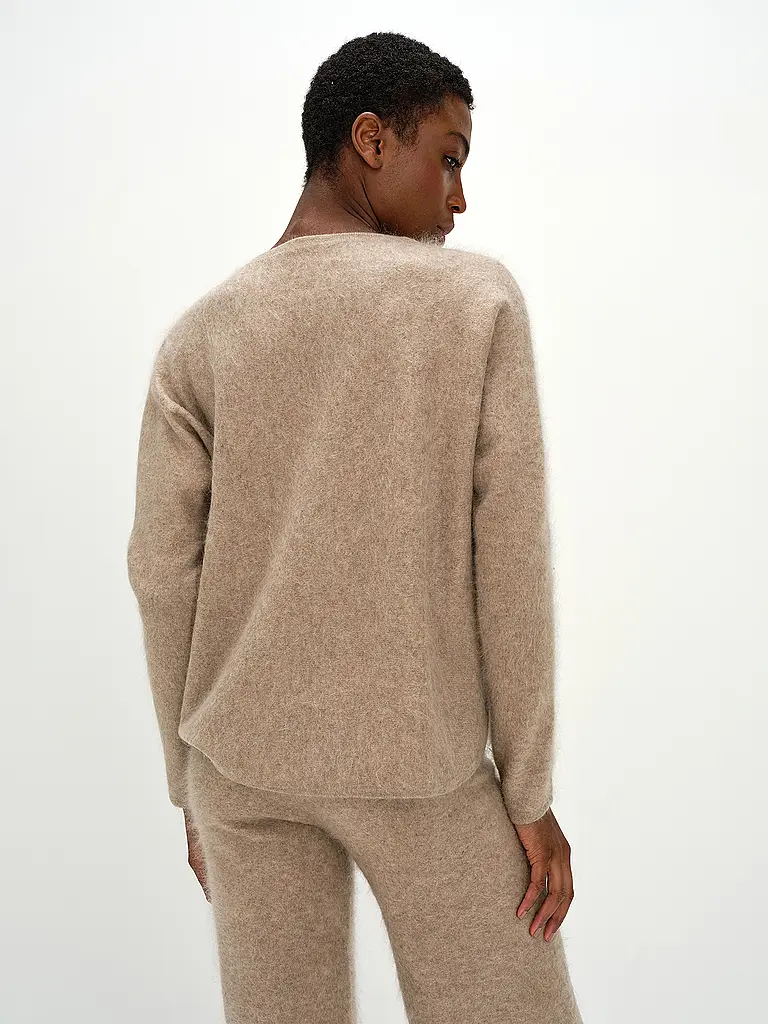 DAVIDA | Kaschmirpullover | beige