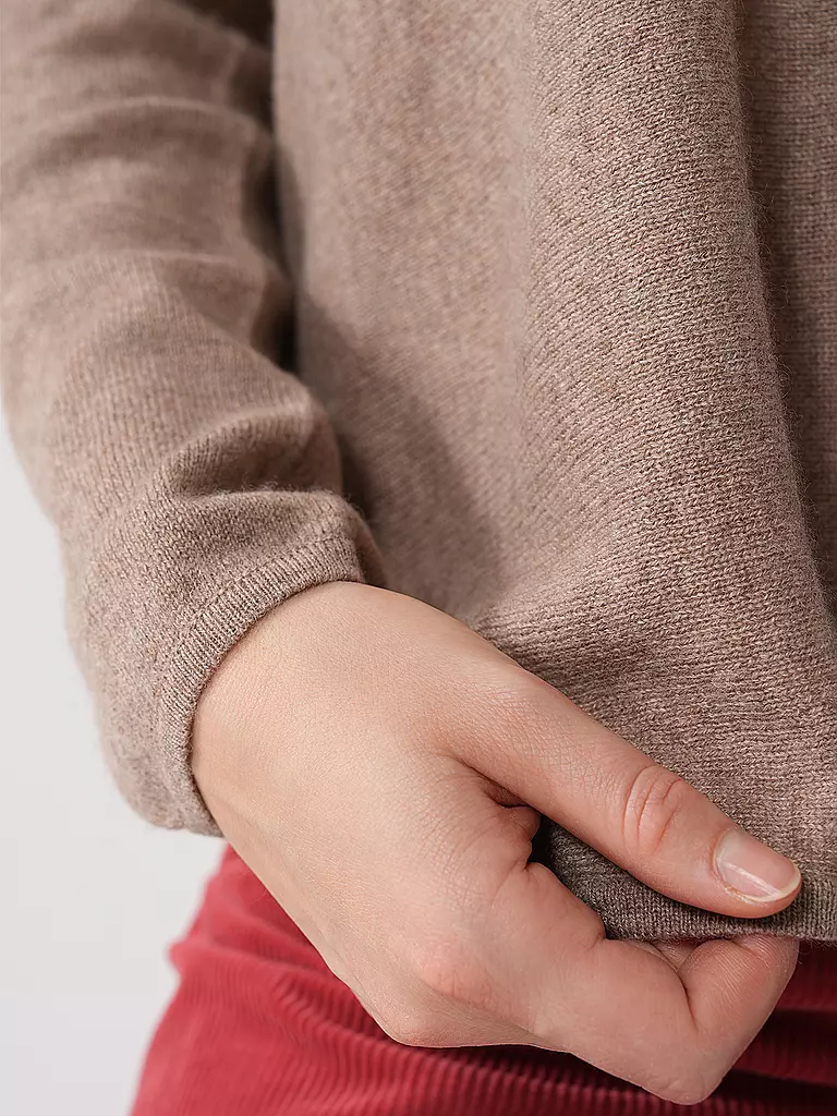 DAVIDA | Kaschmirpullover | braun