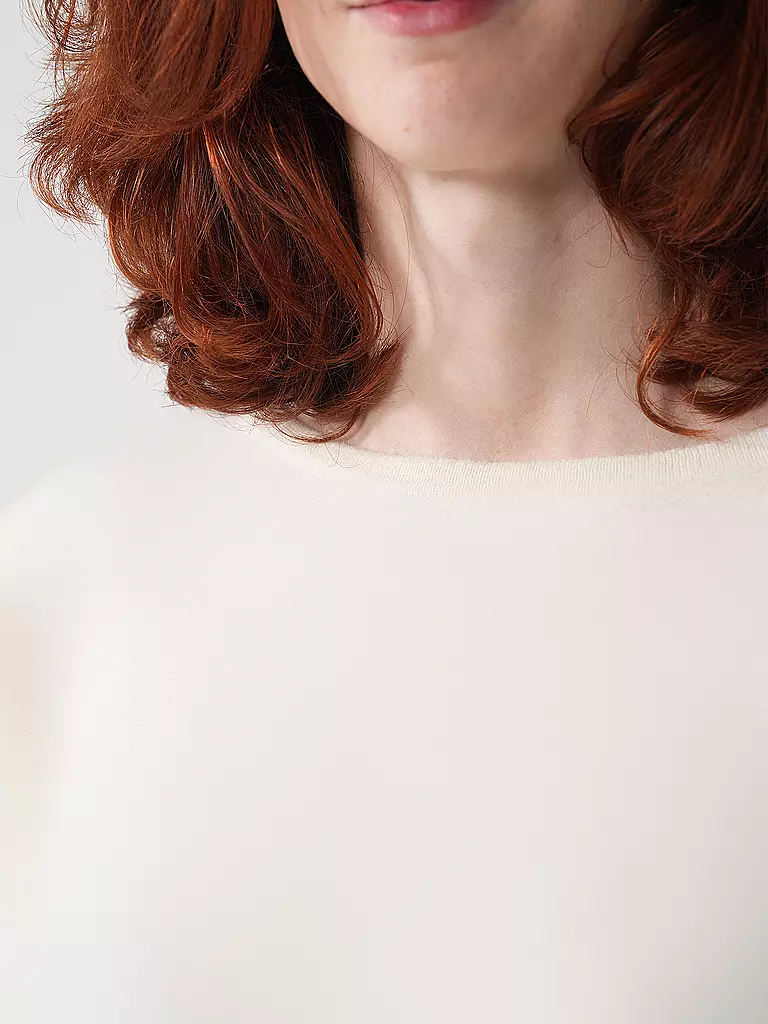 DAVIDA | Kaschmirpullover | hellgrau