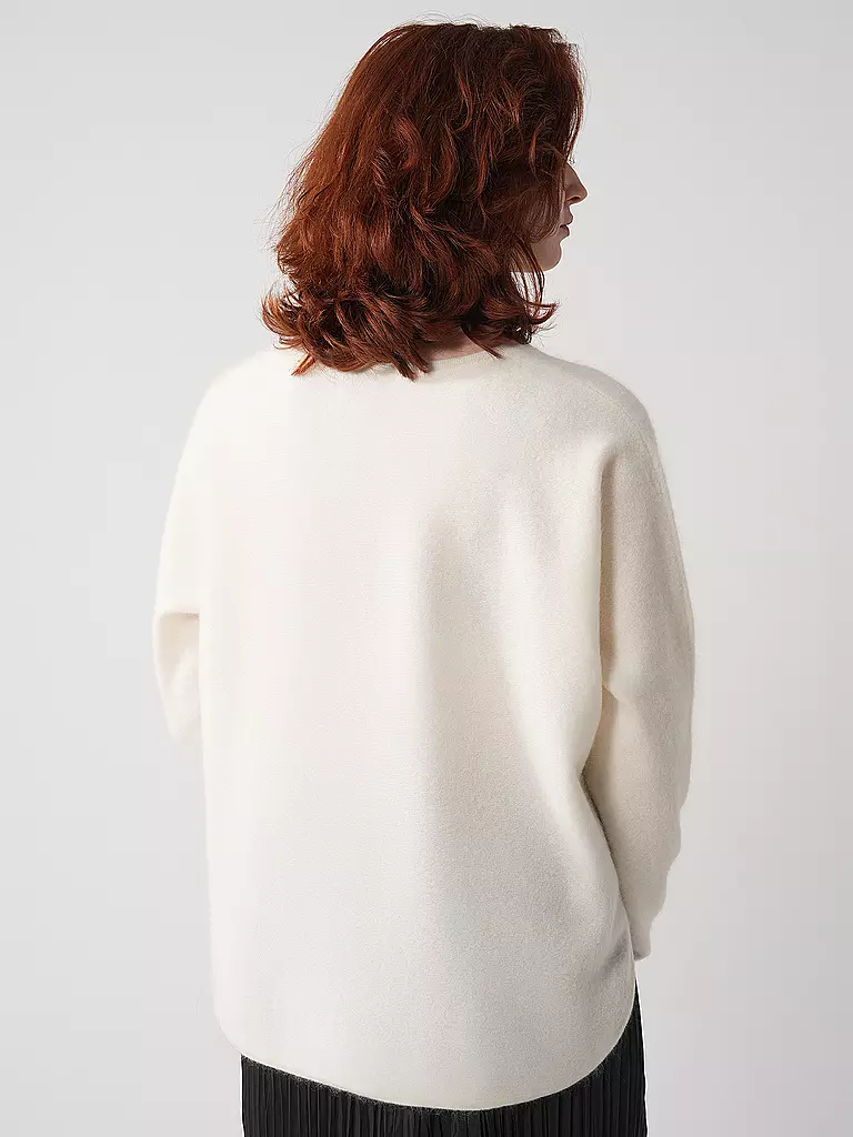 DAVIDA | Kaschmirpullover | hellgrau