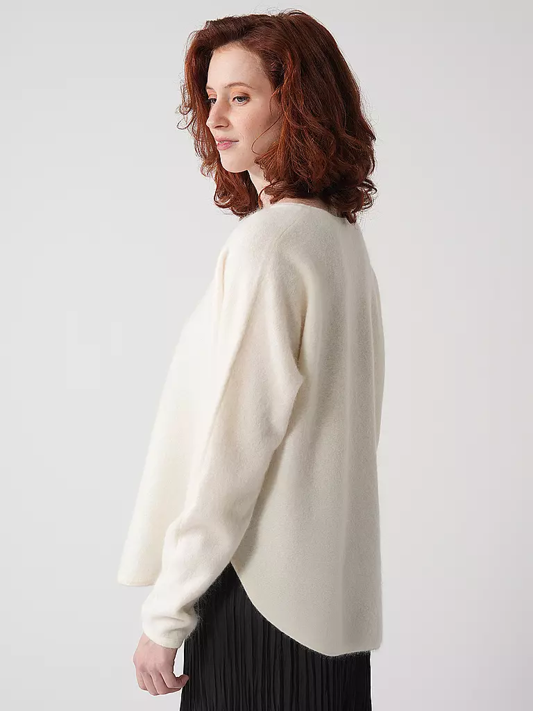 DAVIDA | Kaschmirpullover | hellgrau