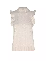 DAVIDA | Kaschmirpullunder  | beige