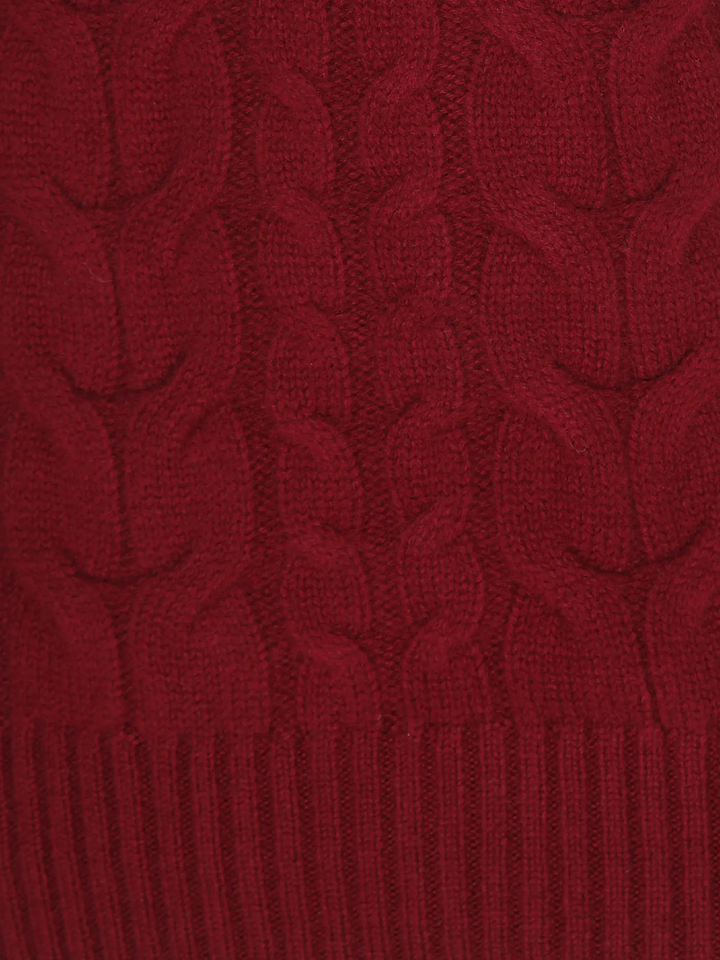 DAVIDA | Kaschmirpullunder  | rot