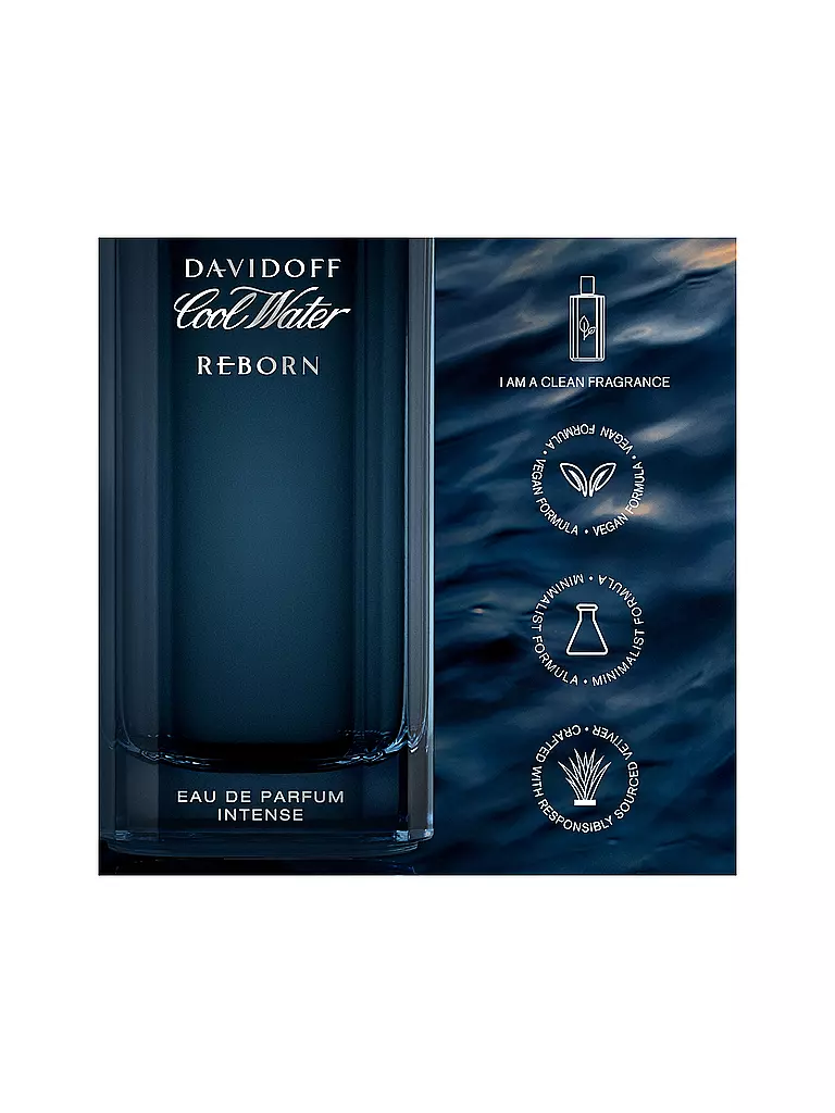 DAVIDOFF | Cool Water Reborn Eau de Parfum Intense for Men 50ml | keine Farbe