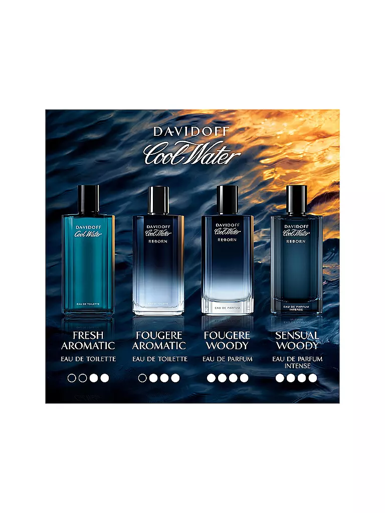 DAVIDOFF | Cool Water Reborn Eau de Parfum Intense for Men 50ml | keine Farbe