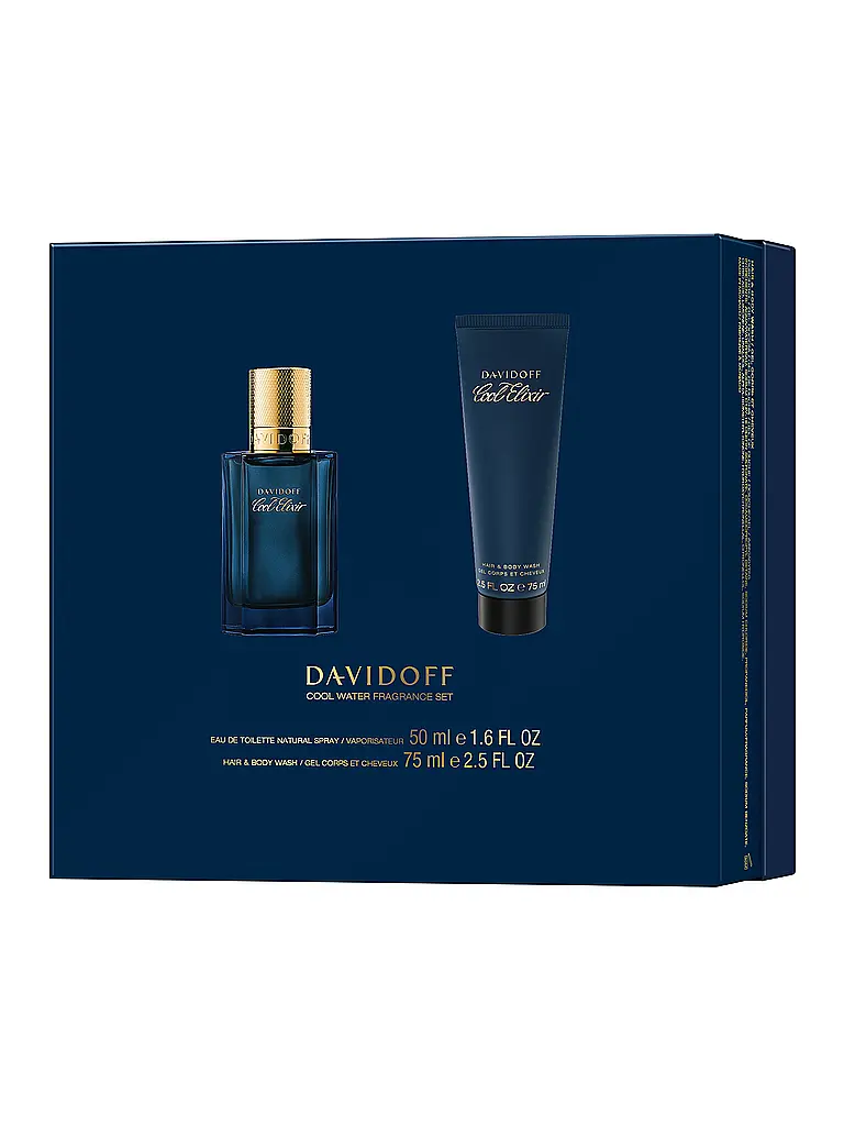 DAVIDOFF | Geschenkset - Cool Elixir Eau de Parfum Intense Set 75ml / 50ml | keine Farbe