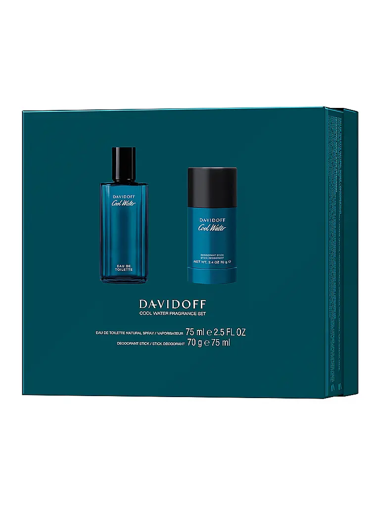 DAVIDOFF | Geschenkset - Cool Water Eau de Toilette Set 2x75ml | keine Farbe