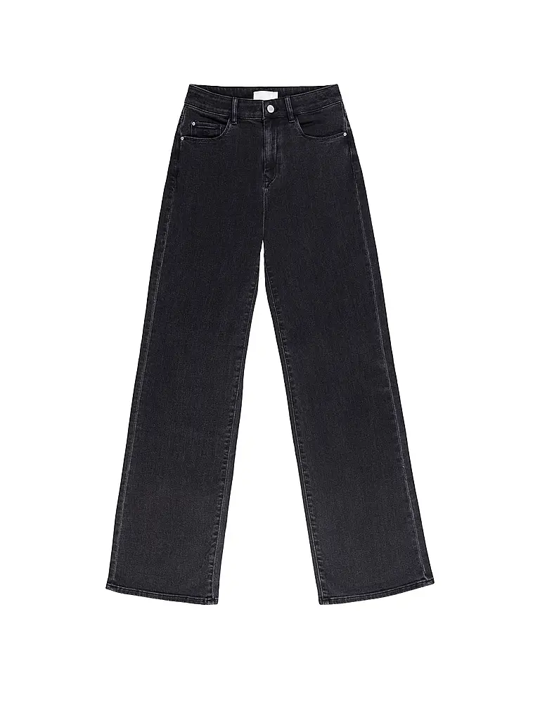 DAWN DENIM | Jeans Flared Fit DEW CLASSIC | schwarz