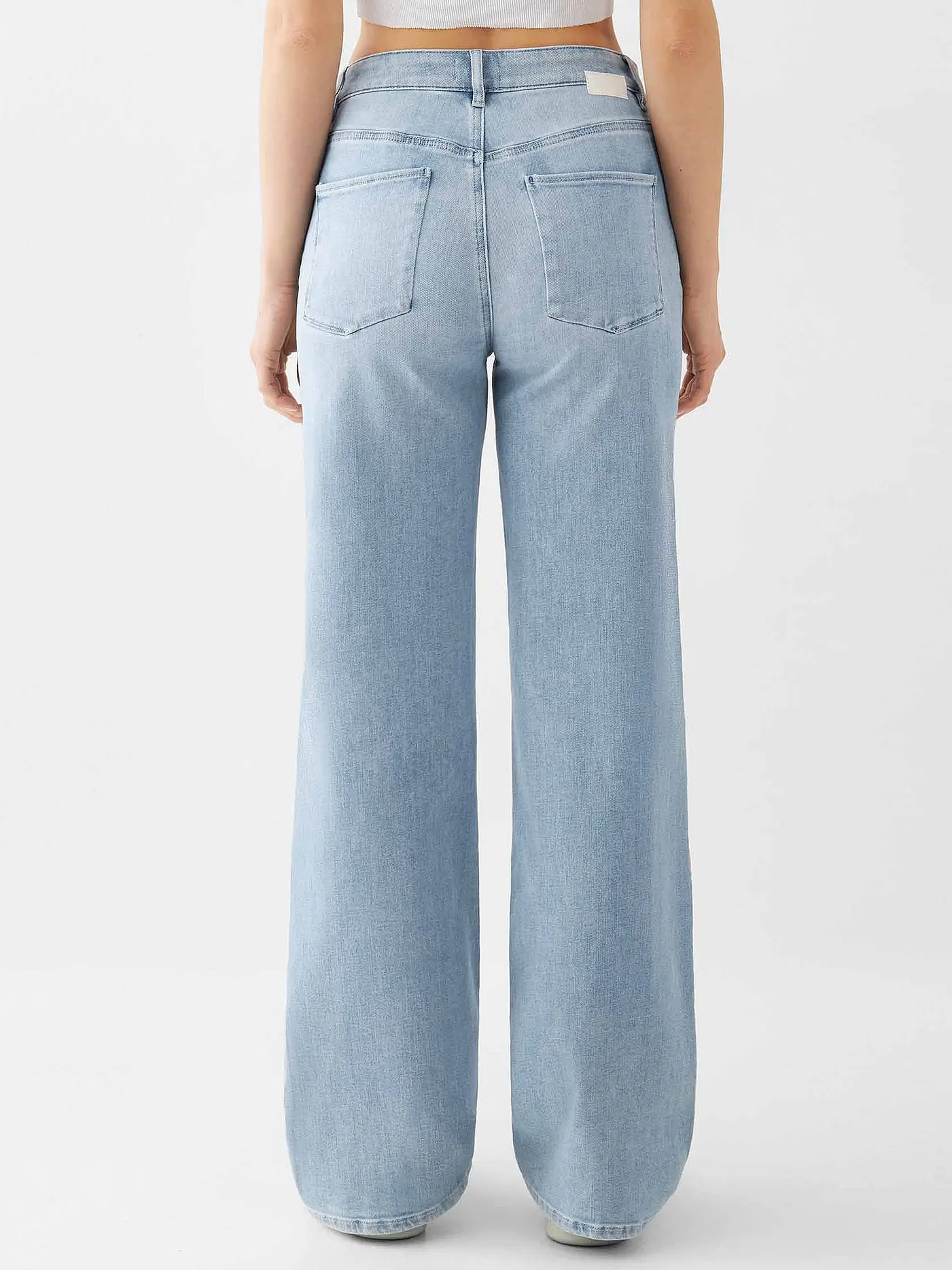 DAWN DENIM | Jeans Wide FIt DEW | hellblau