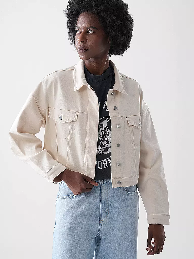 DAWN DENIM | Jeansjacke AMARA  | creme