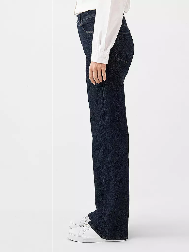 DAWN DENIM | Marlenehose DEW | dunkelblau