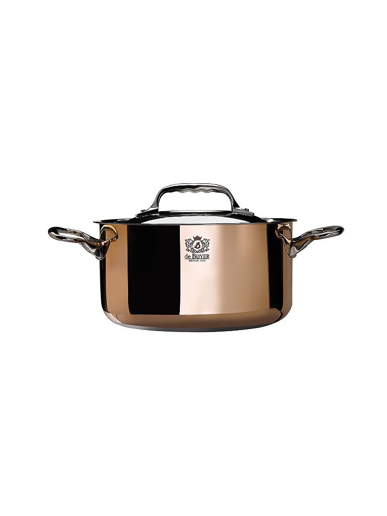 DE BUYER Olla Prima Matera 16cm 1,8l (Cobre) marrón