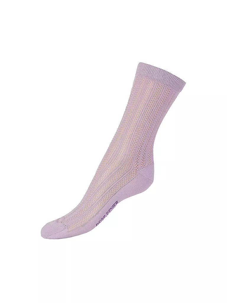 DEAR DENIER |  Socken Annabelle Dot light purple  | lila