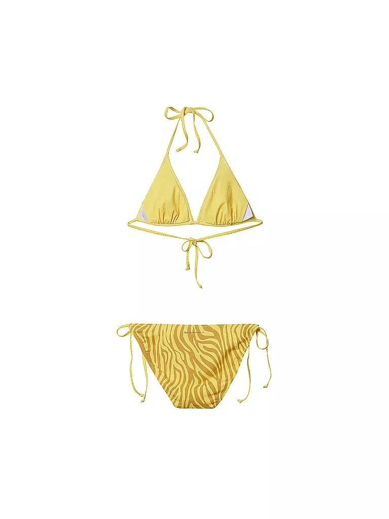 DELICATELOVE | Bikini JIL BIG TIGER | gelb