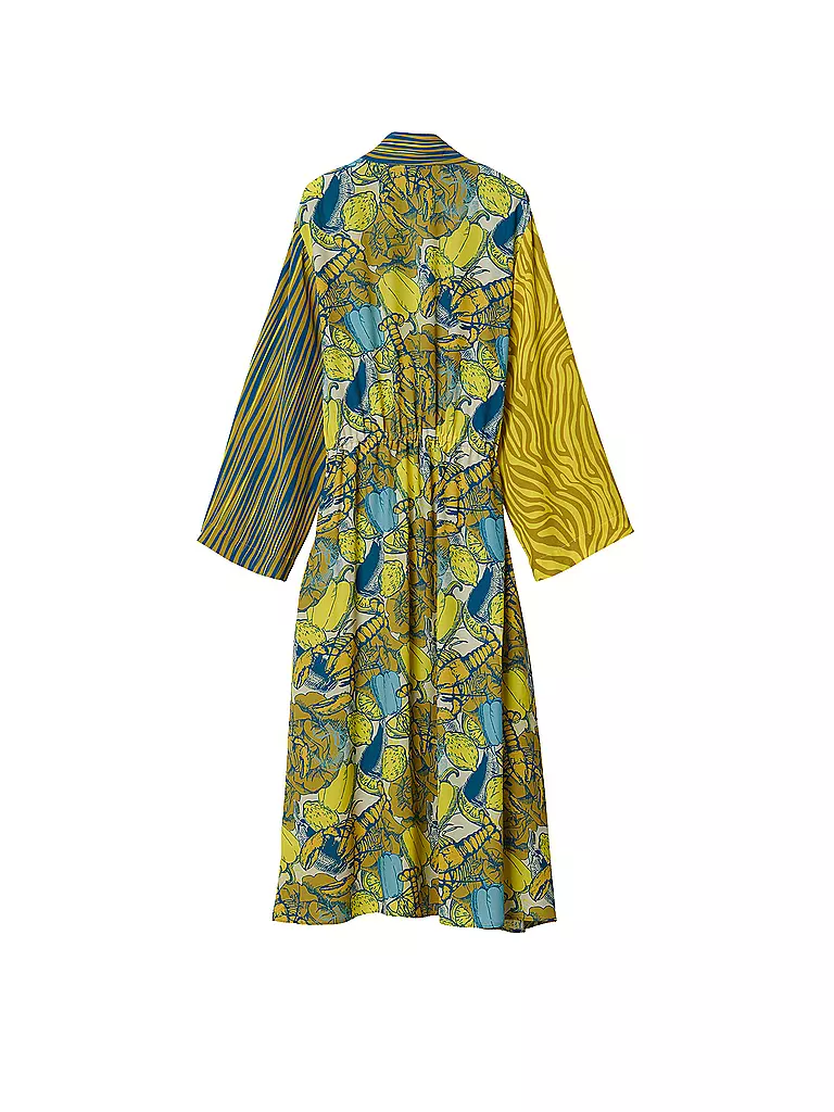 DELICATELOVE | Kleid - Kimono SASA | gelb