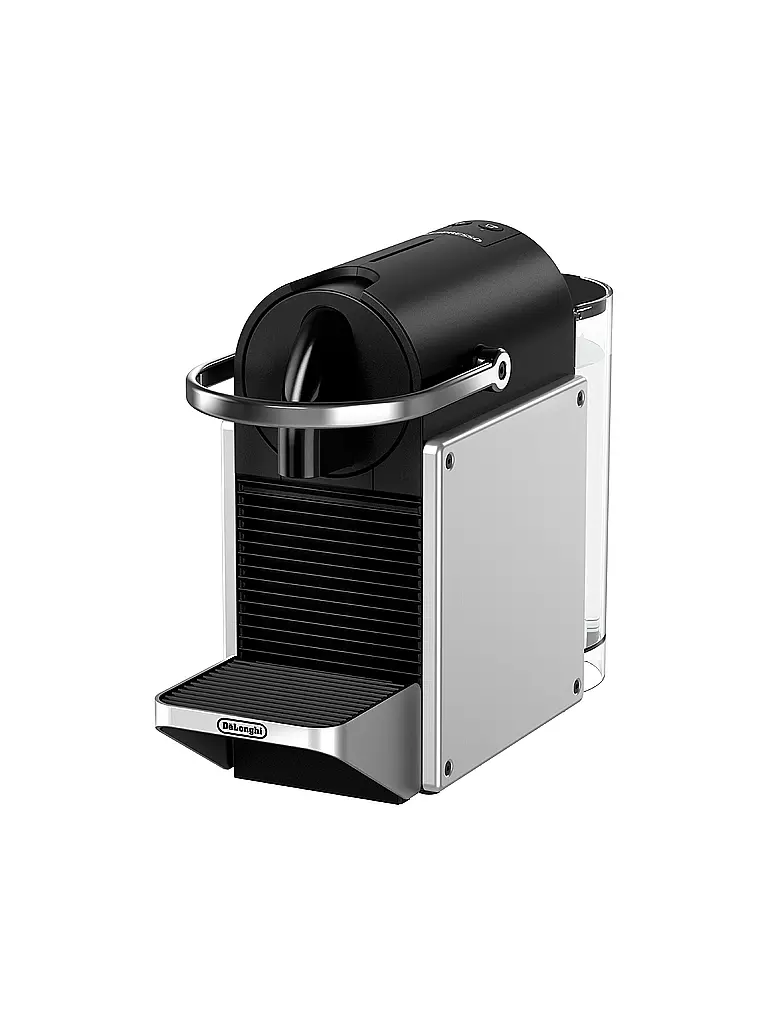 DELONGHI | Nespresso Kaffeemaschine PIXIE EN127.S Silber | dunkelblau
