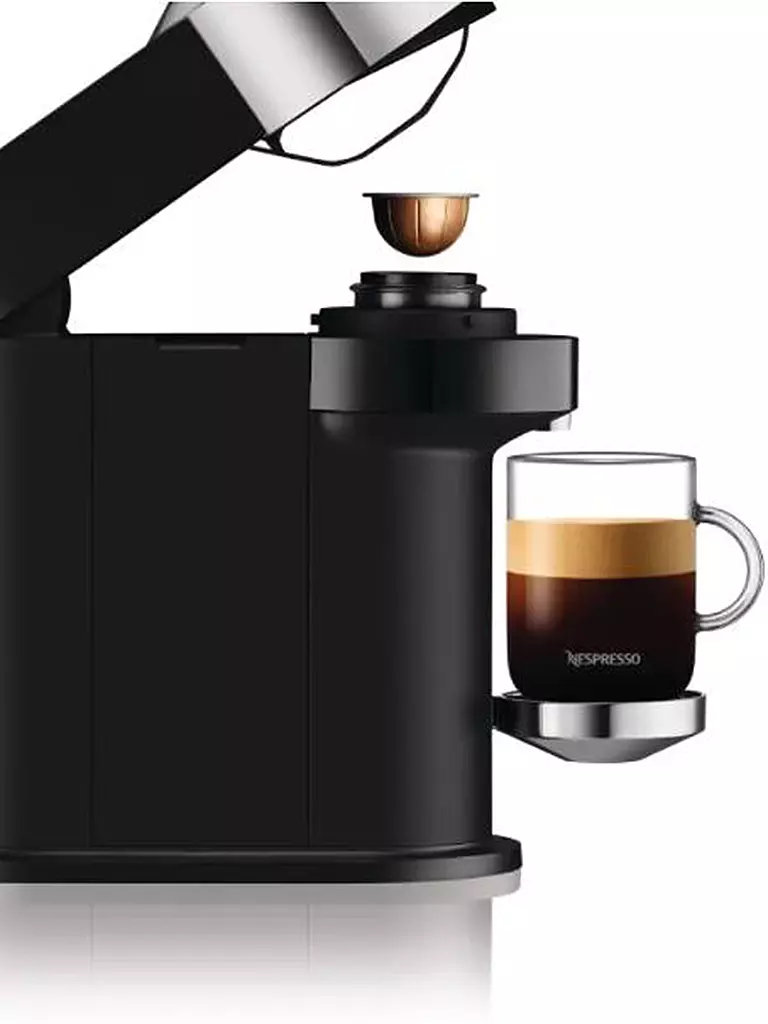 DELONGHI | Nespresso Kaffeemaschine Vertou Next System De (Chrom-Finish) | silber