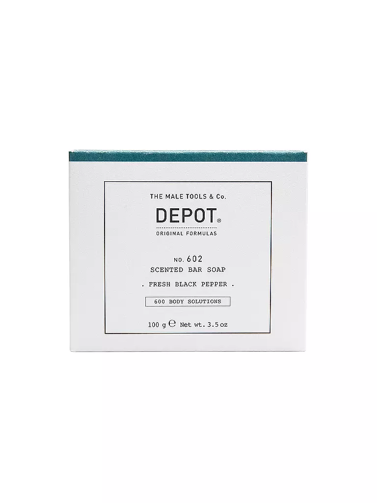 DEPOT | Seife - No.602 Scented Bar Soap Fresh Black Pepper 100g | keine Farbe