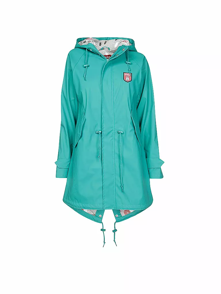 DERBE | Regen-Parka "Travel Friese Crane" | 