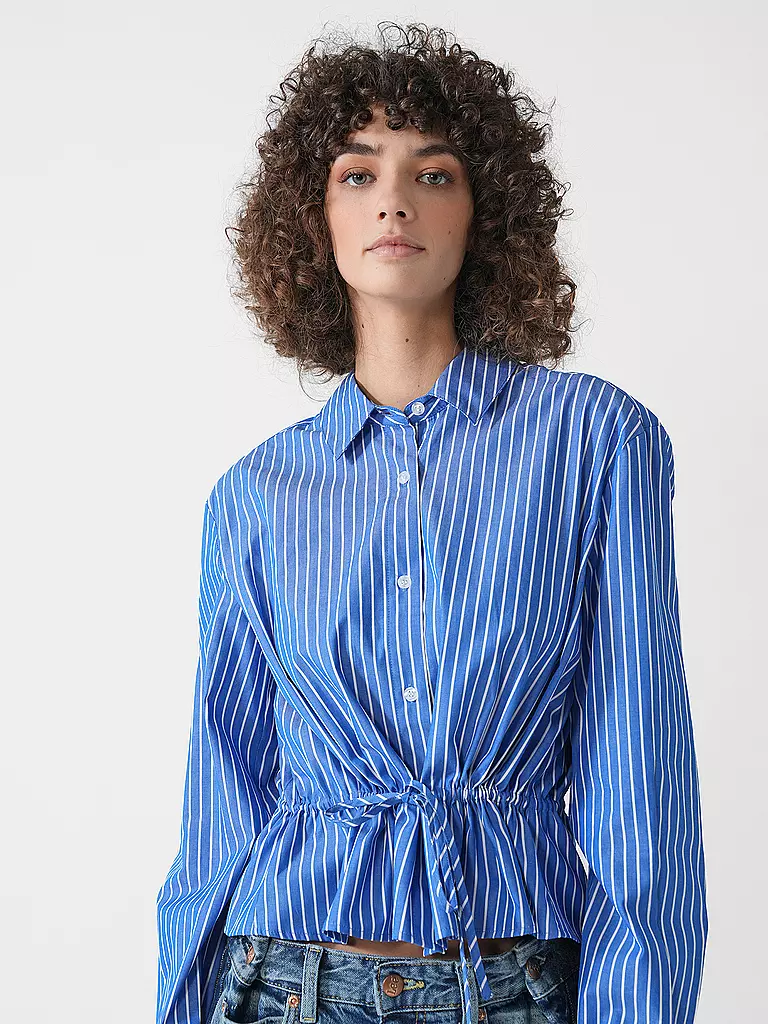 DESIGNERS REMIX | Bluse ARTHUR | blau