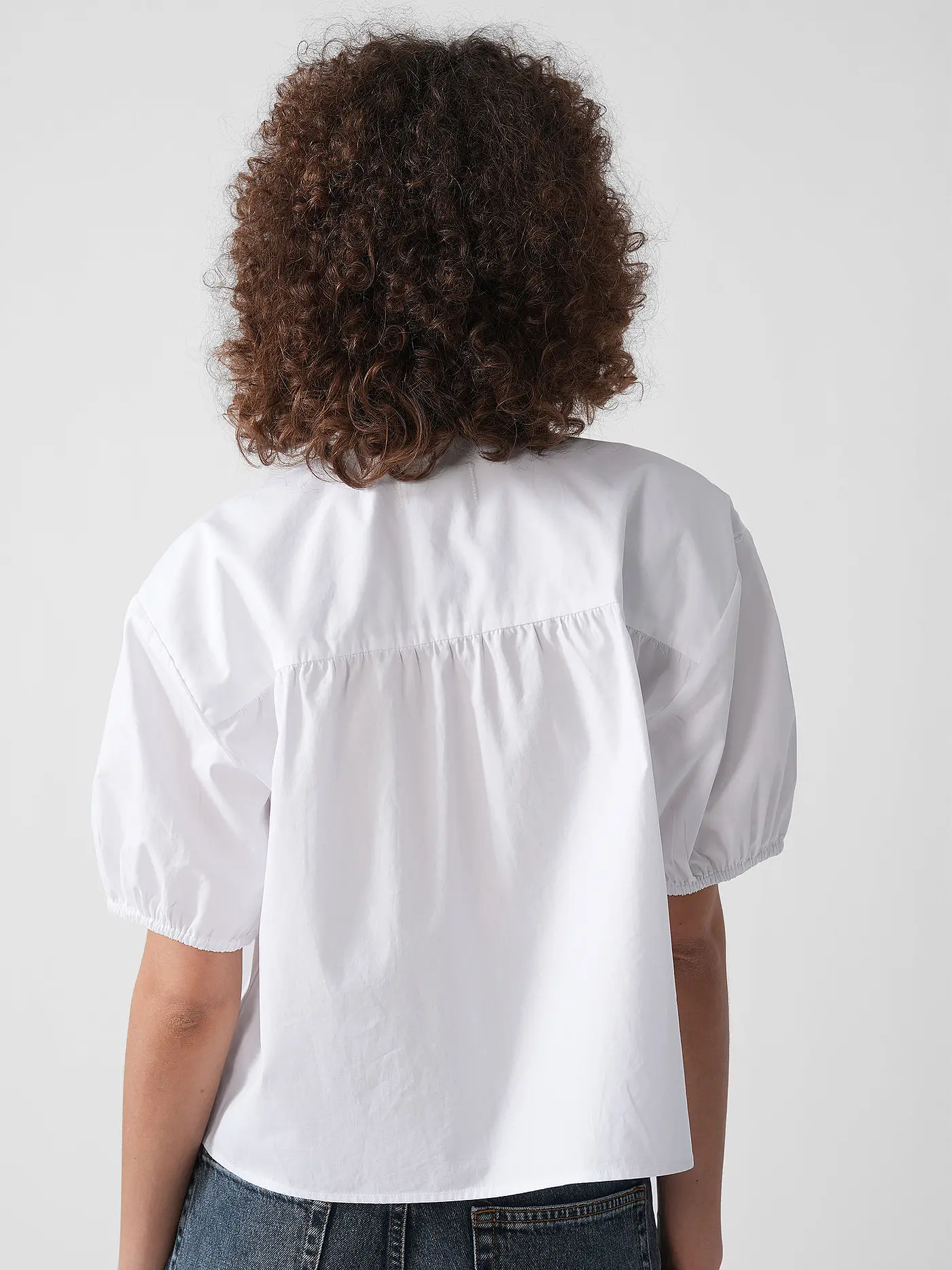 DESIGNERS REMIX | Bluse CLAIRE | weiss