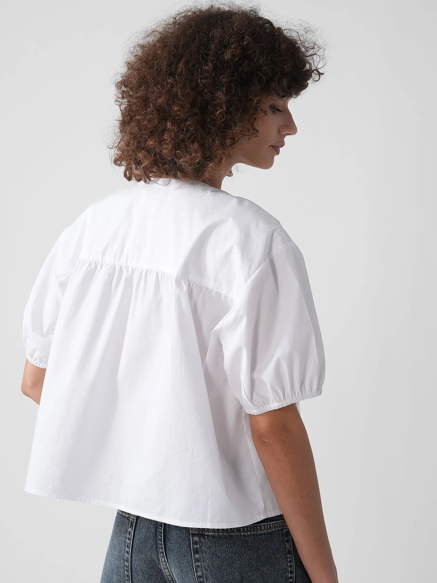 DESIGNERS REMIX | Bluse CLAIRE | weiss