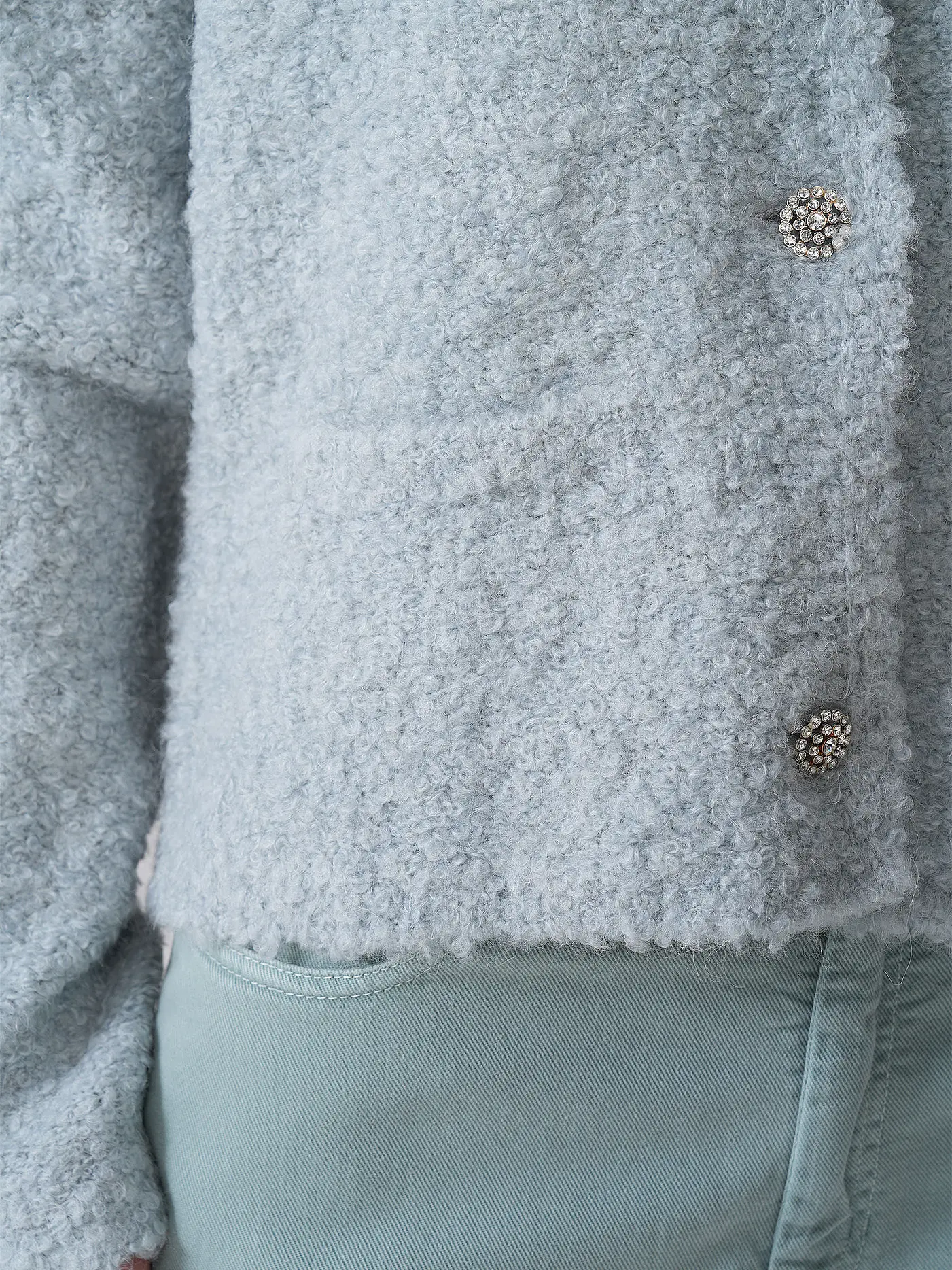 DESIGNERS REMIX | Jäckchen BRIELLE | hellblau